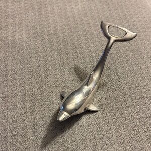 Silver Dolphin Bottle Opener